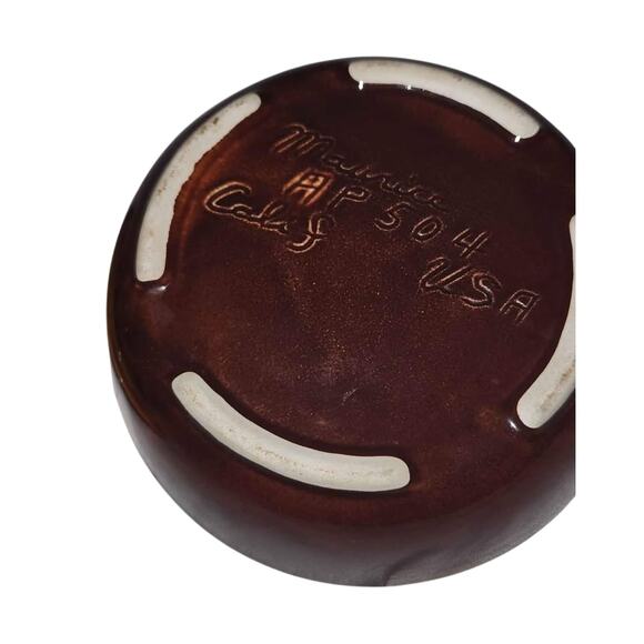 Vintage Maurice pottery Lidded Apple bowl - Picture 4 of 4